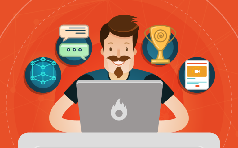 Blog content illustration accompanying a creator marketing strategy