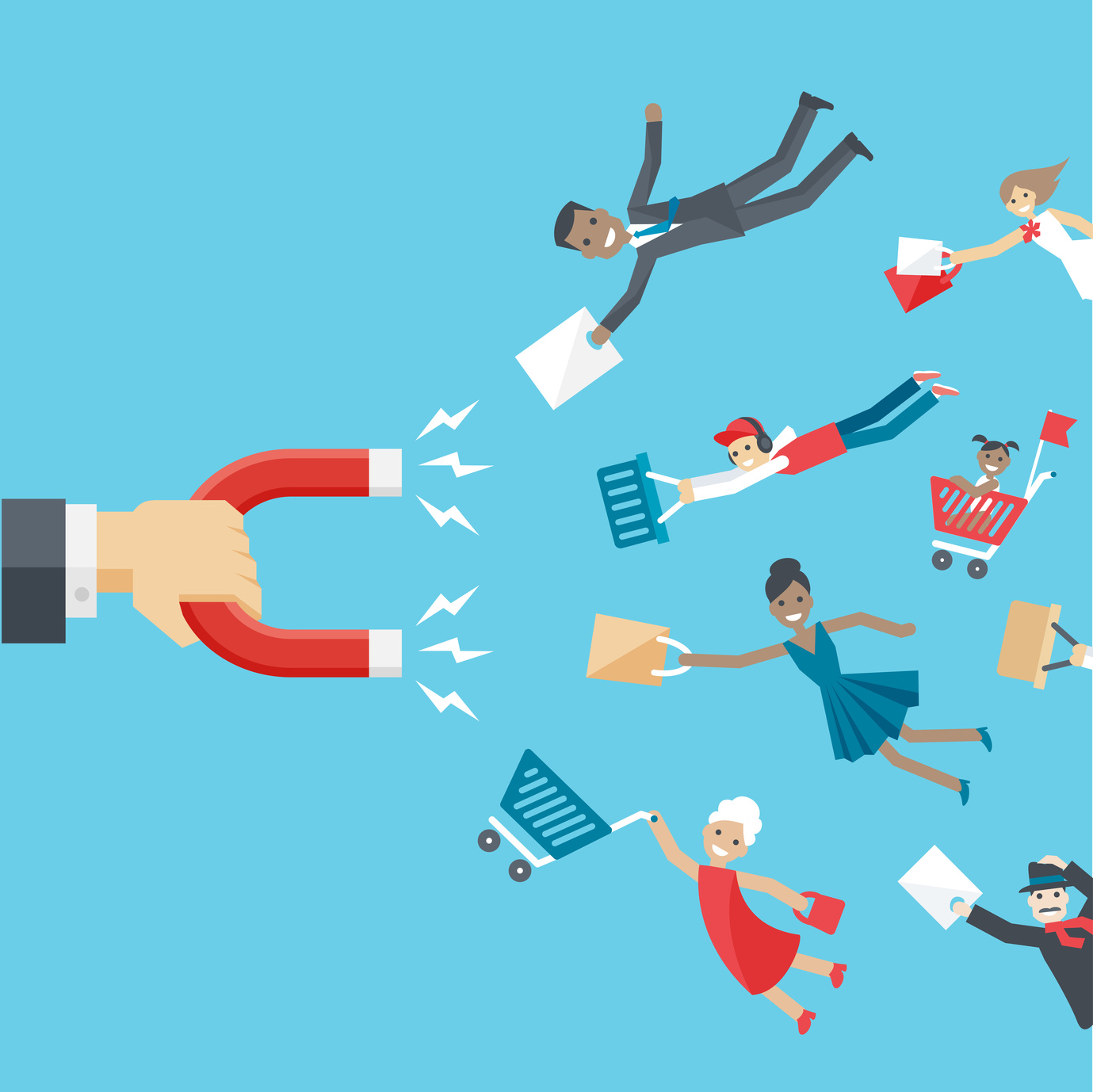 Customer loyalty visual accompanying an online retail retention guide